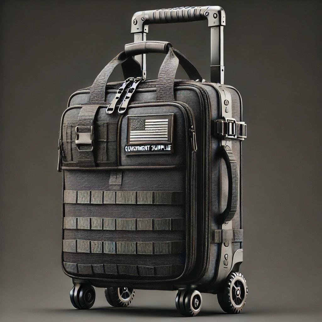 u.s. municipal surplus wheeled laptop bag