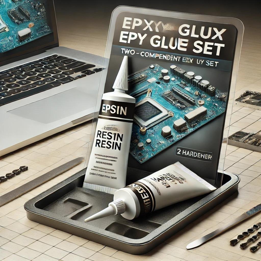 Two-component epoxy glue for laptops